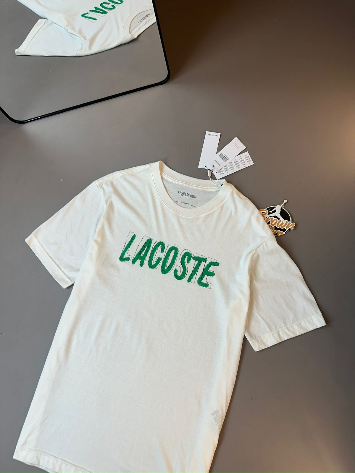 CAMISETA LACOSTE ULTRA DRY CON