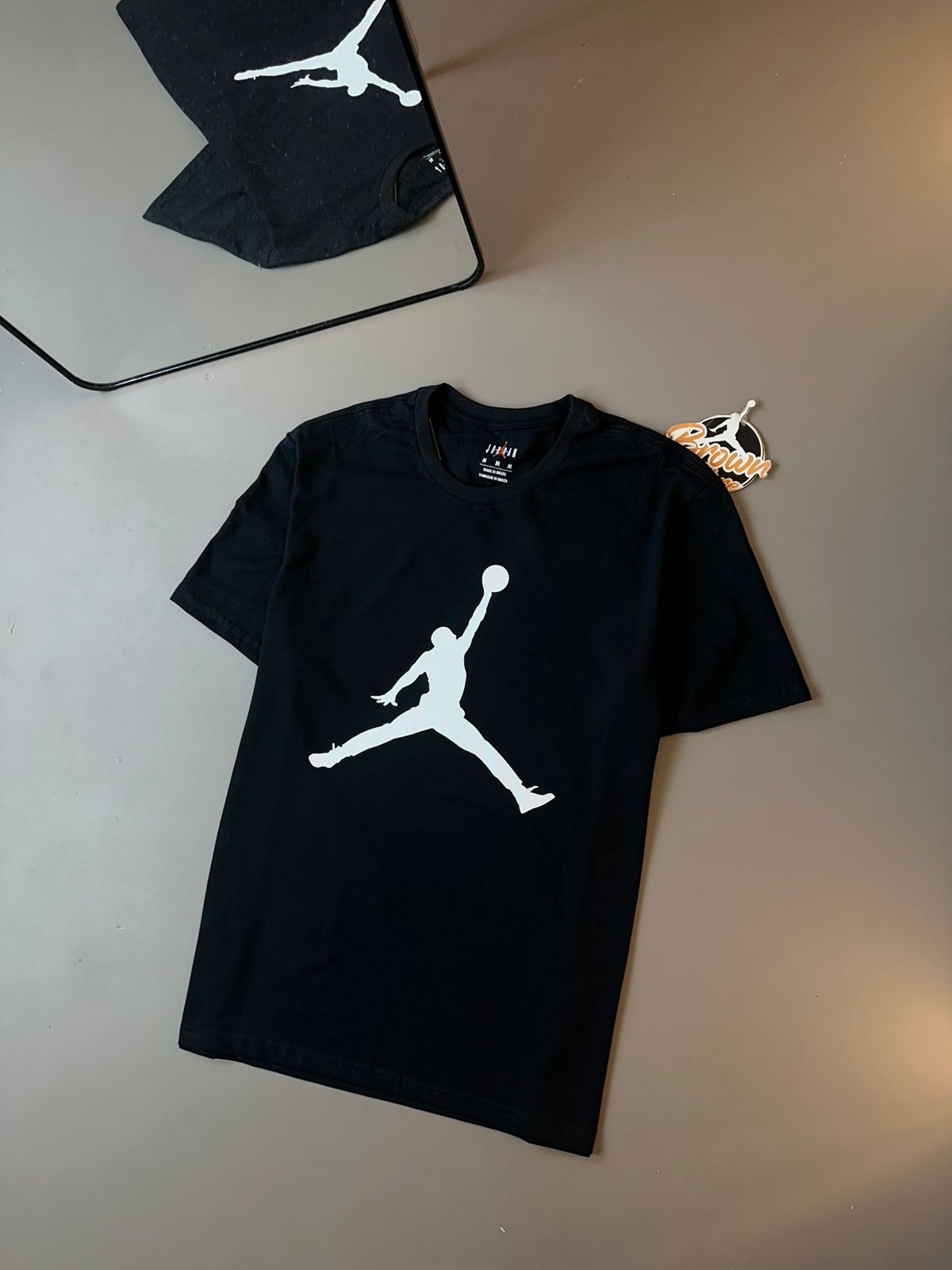 CAMISETA JORDAN JUMPMAN - PRETA