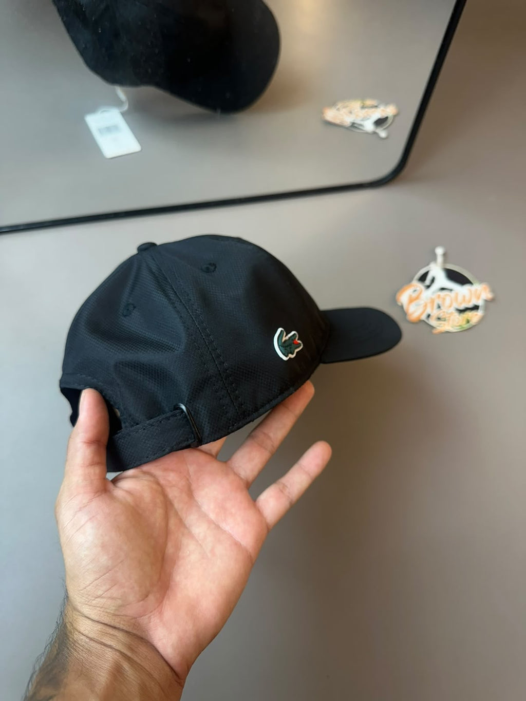 BONÉ SPORT LACOSTE 2025 PRETO