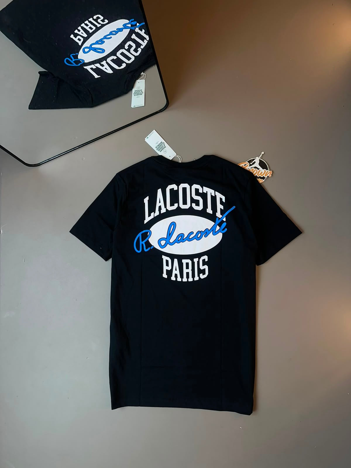 CAMISETA LACOSTE SPORT PARIS - PRETA