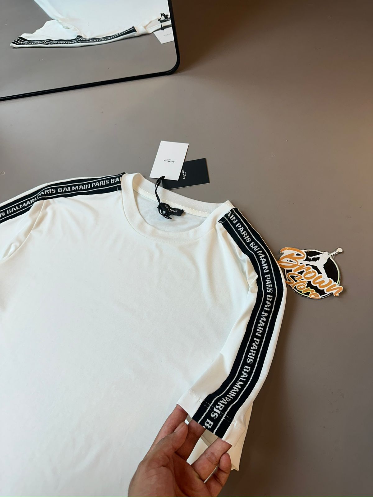 CAMISETA BALMAIN PARIS MALHA CHINESA