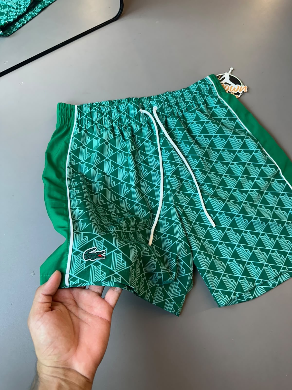 BERMA LACOSTE SPORT MONOGRAMA