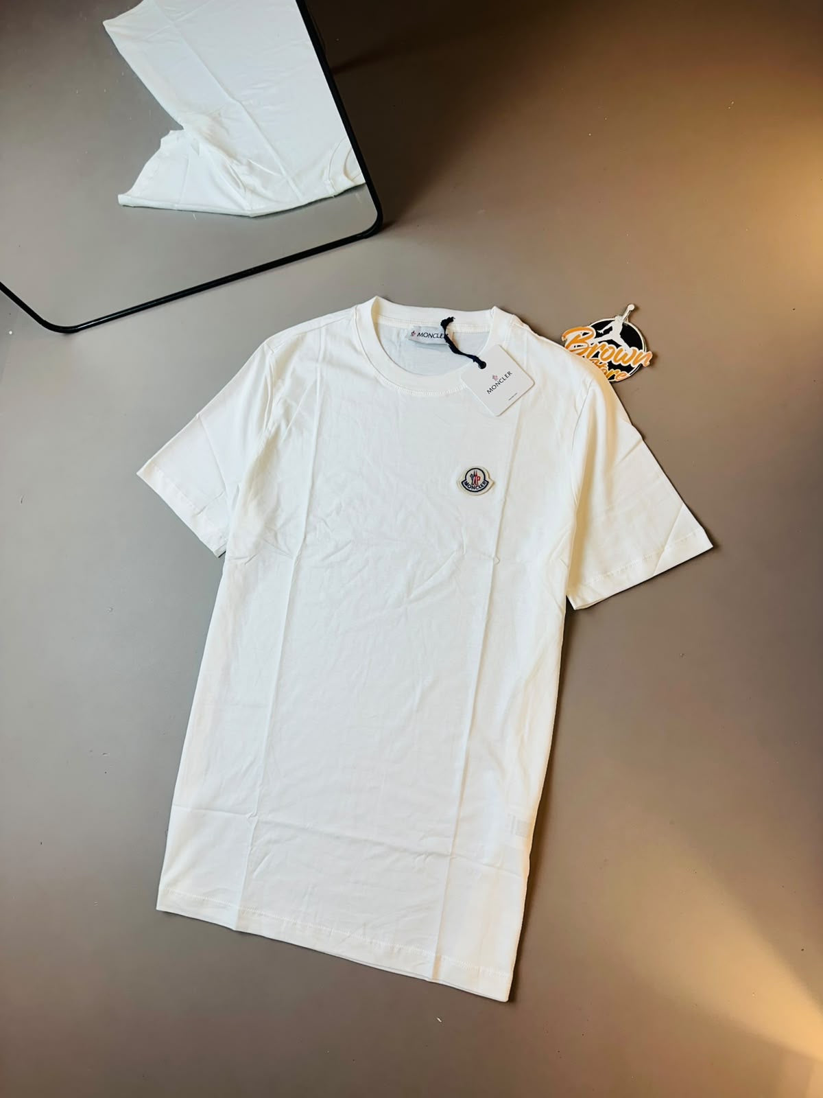 CAMISETA MONCLER BÁSICA - BRANCA