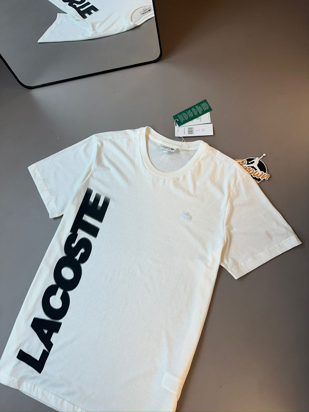 CAMISETA LACOSTE SPORT LETREIRO