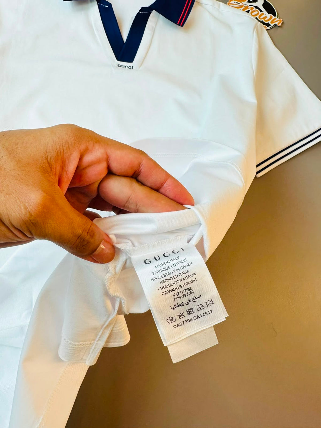POLO GUCCI IMPORTADA - BRANCA