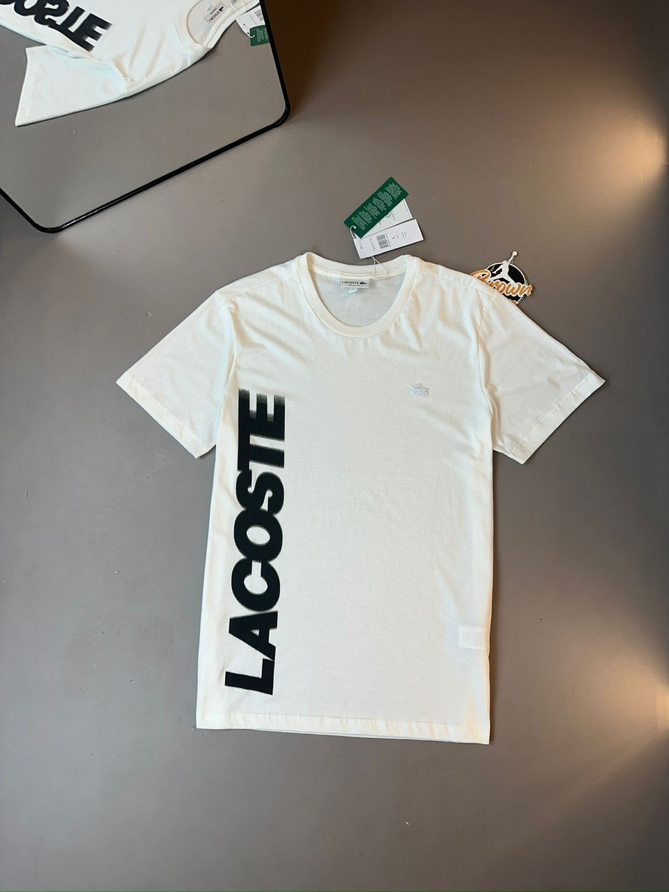 CAMISETA LACOSTE SPORT LETREIRO
