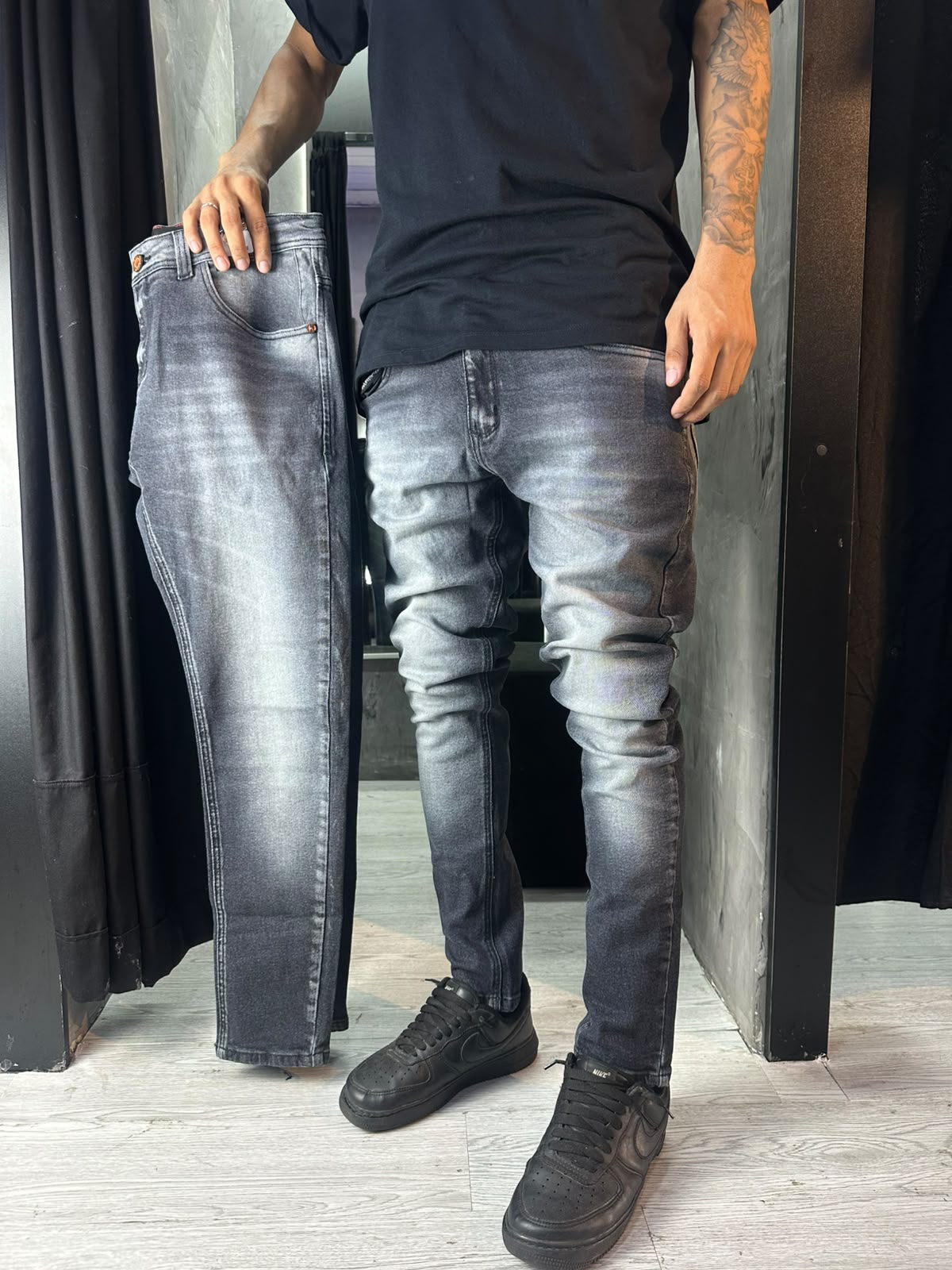 CALÇA JOGADOR CITY -  CINZA MAT