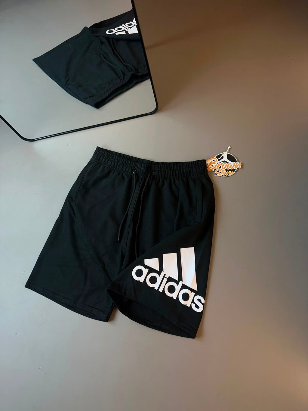 BERMA MOLETOM ADIDAS LETREIRO