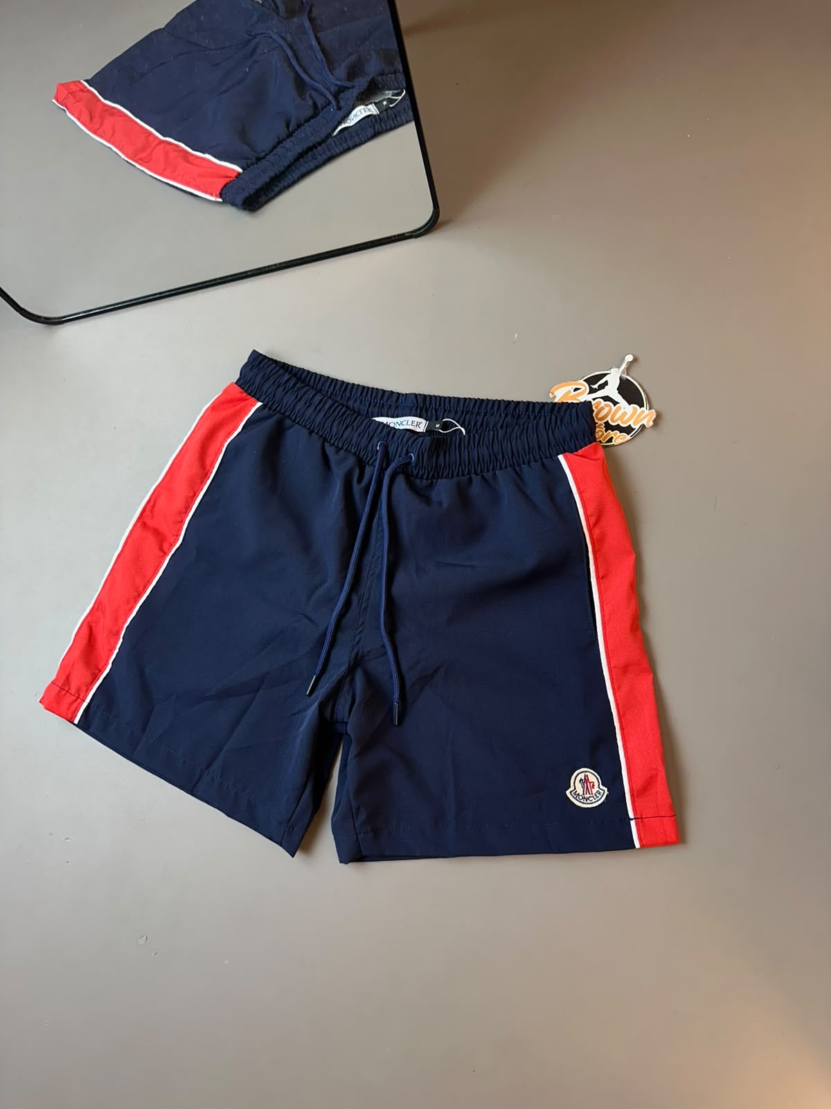 BERMA MONCLER FAIXA - AZUL