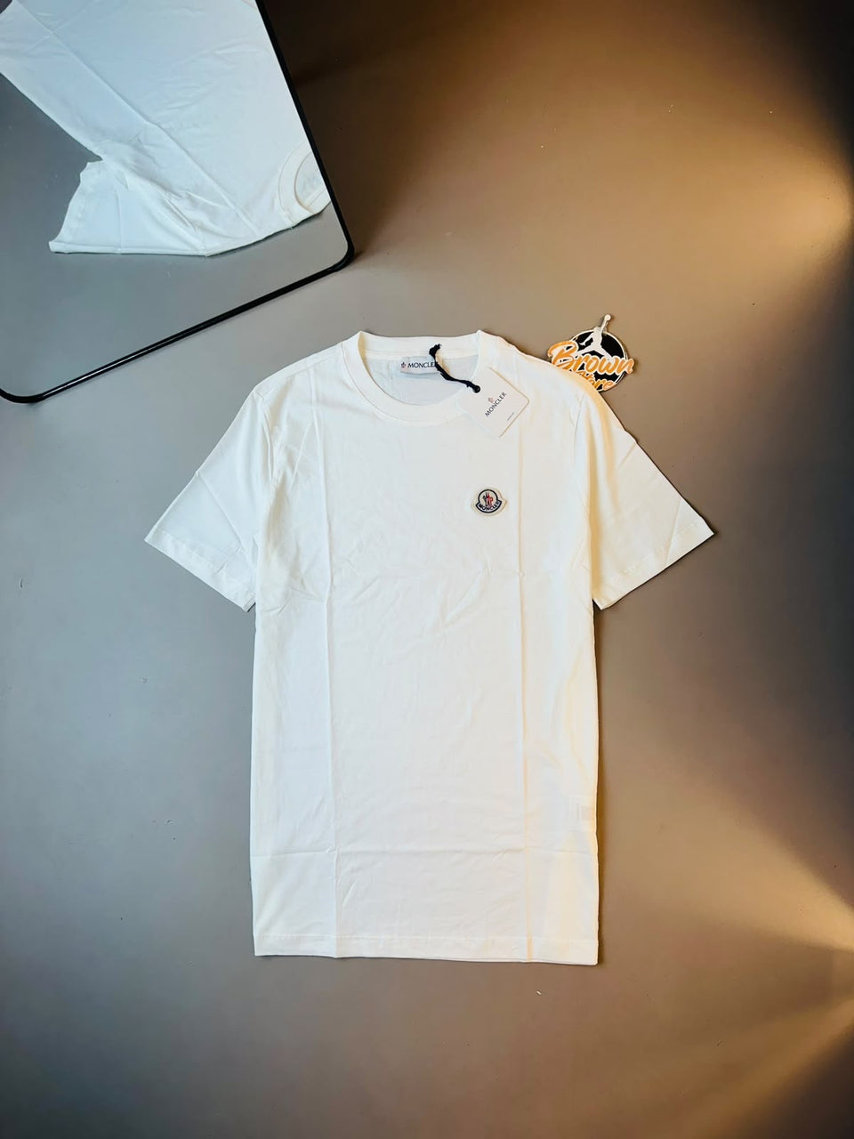 CAMISETA MONCLER BÁSICA - BRANCA