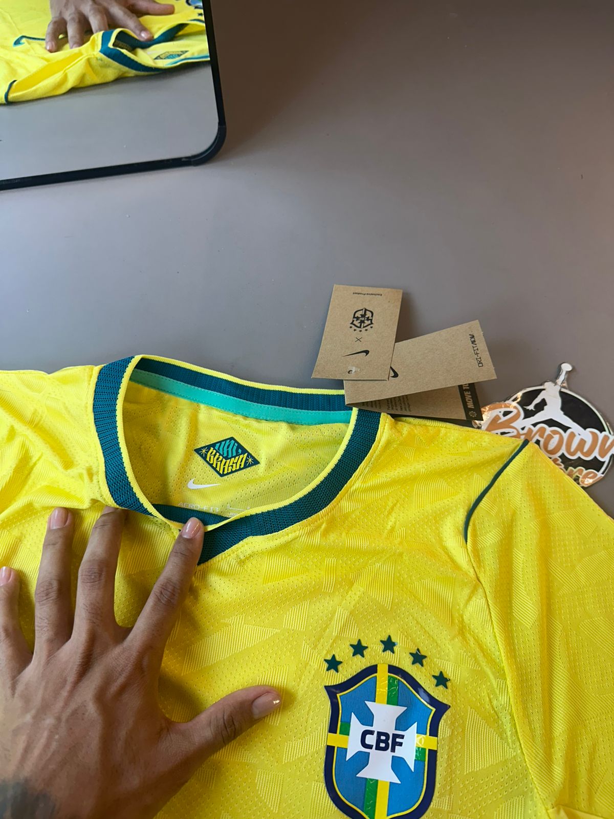 CAMISETA SELEÇÃO BRASILEIRA I.I JOGADOR