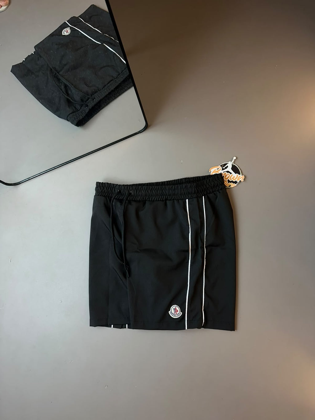 BERMA MONCLER FAIXA - PRETA
