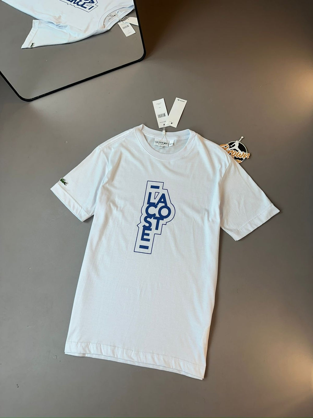CAMISETA LACOSTE VERTICAL TEE