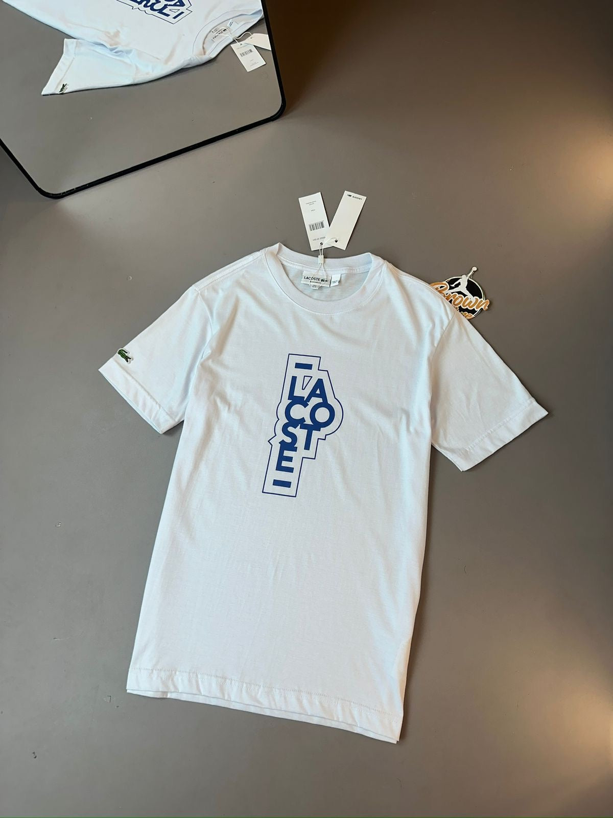 CAMISETA LACOSTE VERTICAL TEE