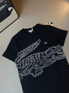 CAMISETA LACOSTE SPORT CROCODILO - PRETA