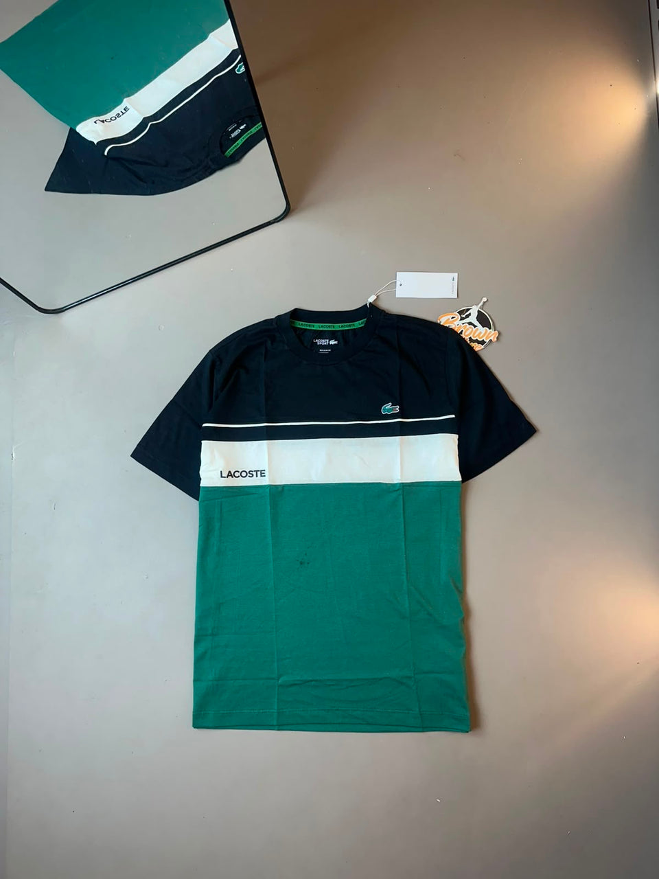 CAMISETA LACOSTE SPORT COLOURBLOCK
