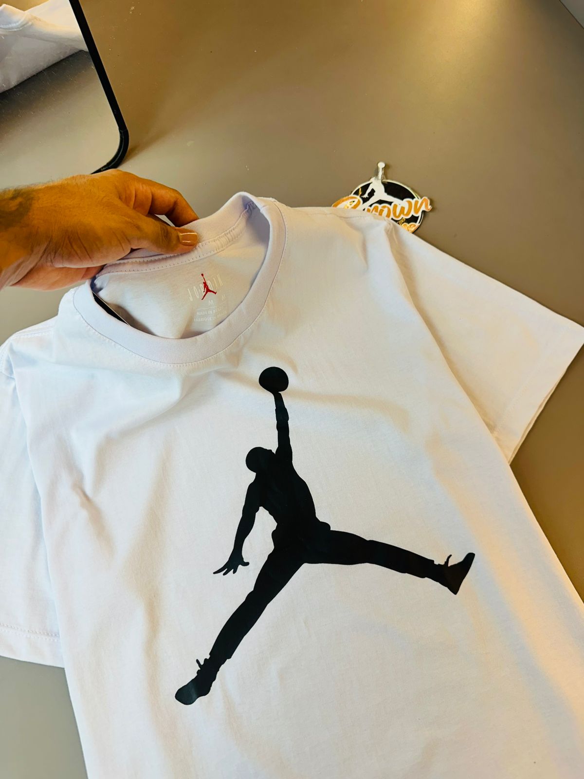 CAMISETA JORDAN JUMPMAN - BRANCA