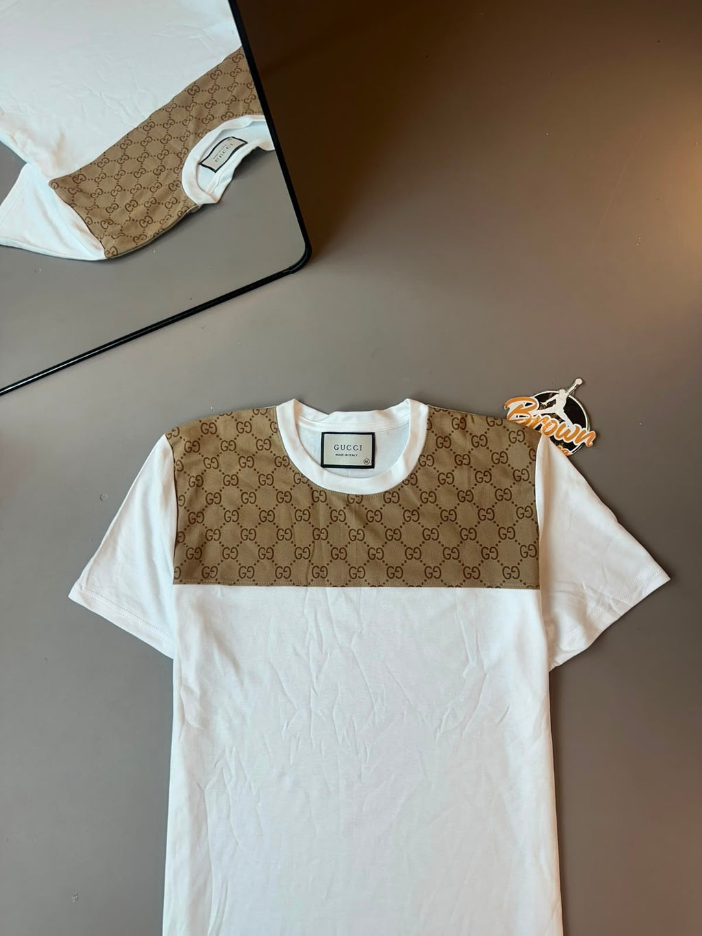 CAMISETA GUCCI REW BRANCA