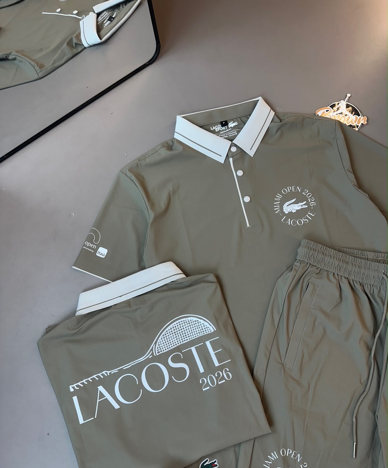 CONJUNTO LACOSTE MIAMI OPEN 2026