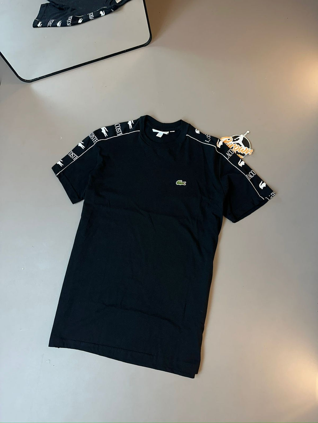 CAMISETA LACOSTE STRIPE COTTON