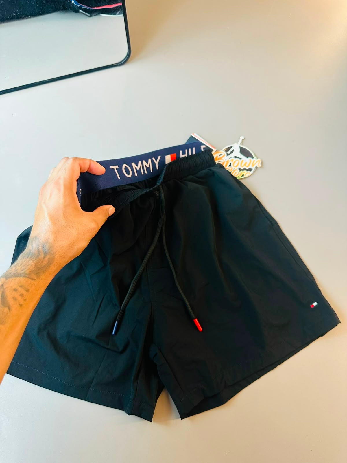 BERMA TOMMY IMPORTADA - PRETO