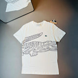 CAMISETA LACOSTE SPORT CROCODILO ULTRA - BRANCA