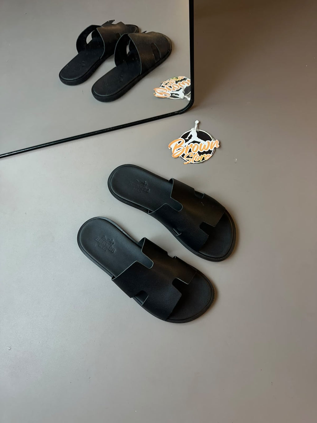 CHINELO HERMES SLIDE