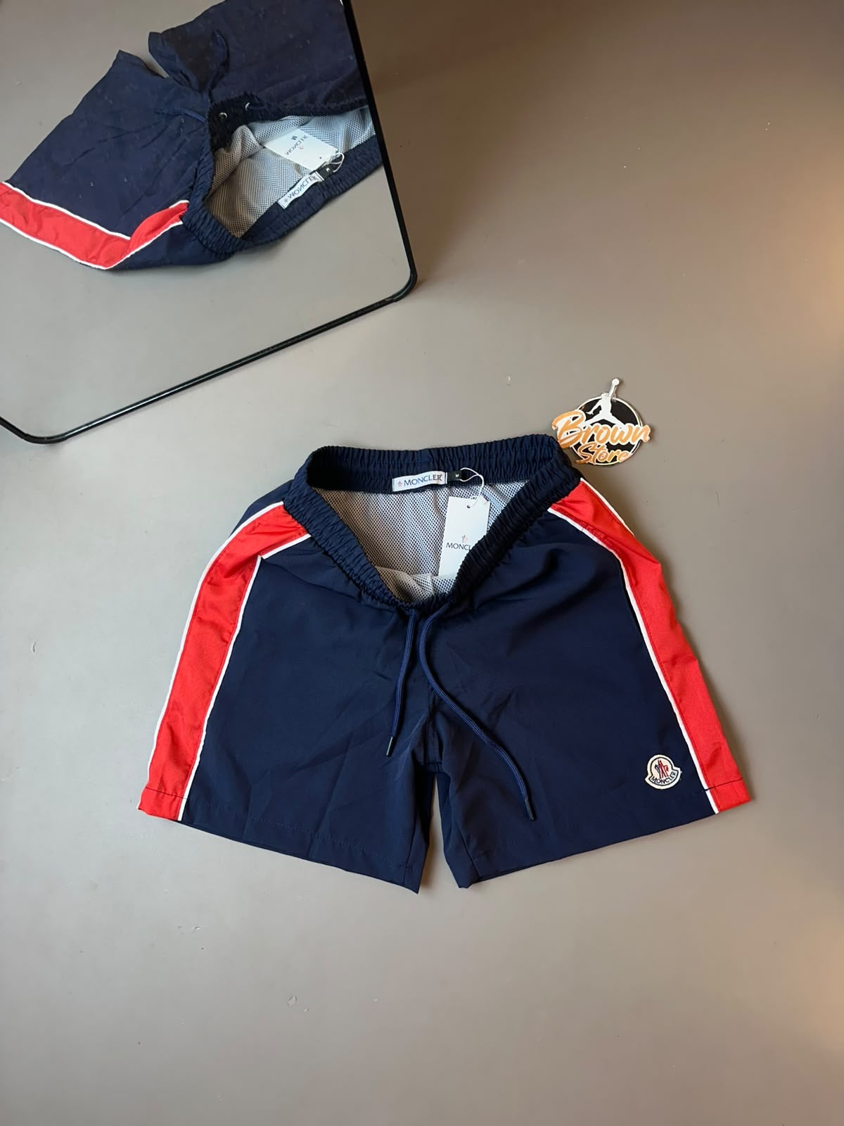 BERMA MONCLER FAIXA - AZUL