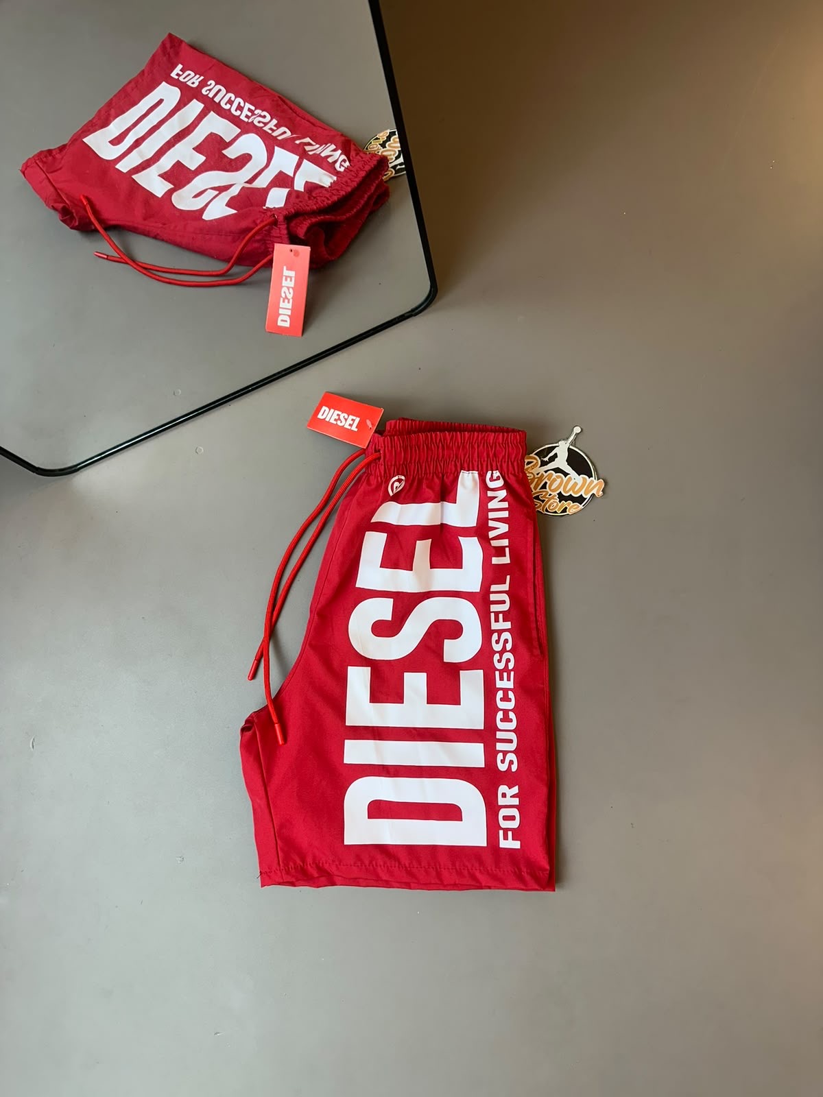 BERMA DIESEL FULL LETREIRO - VERMELHO