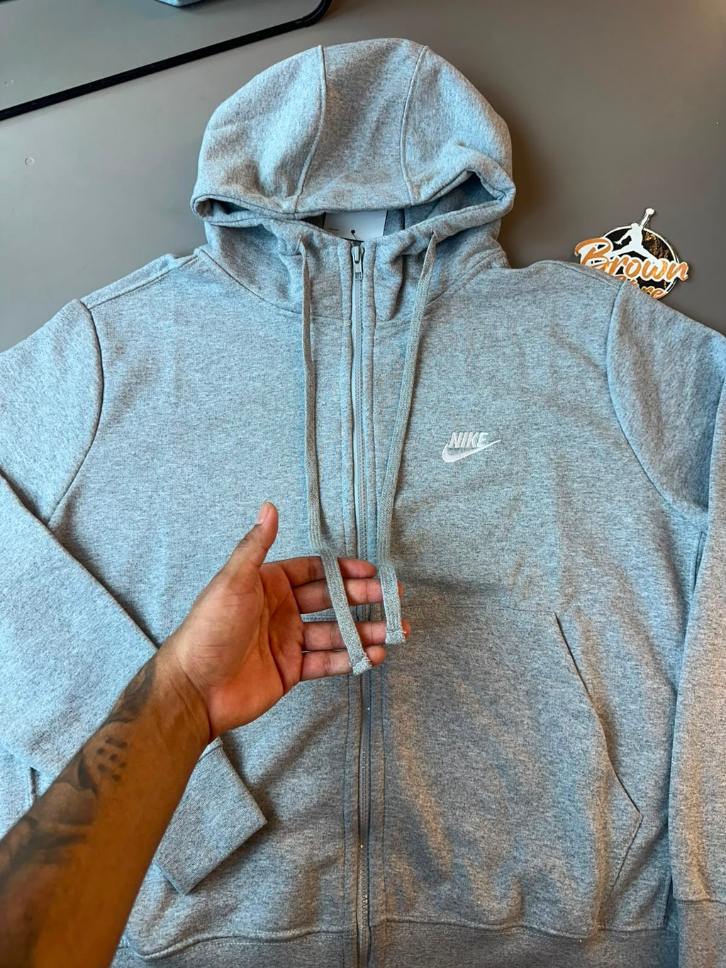 JAQUETA NIKE CLUB MOLETOM