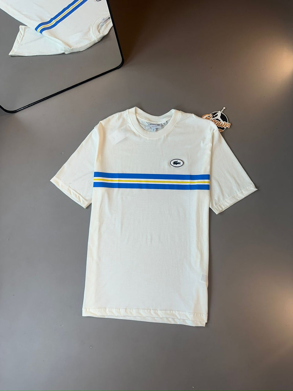 CAMISETA LACOSTE SPORT LISTRADA