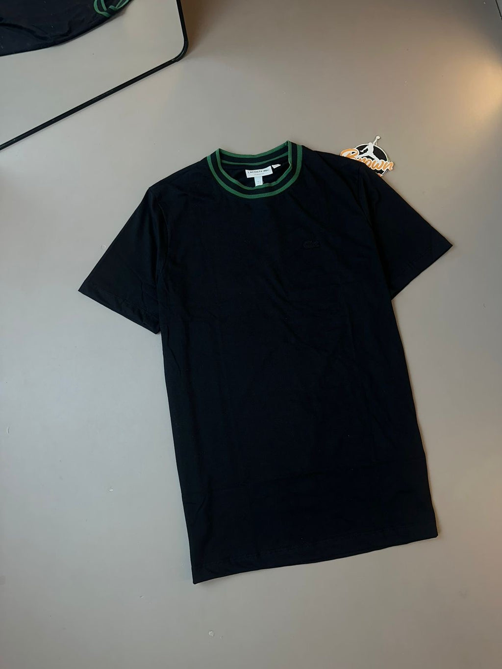CAMISETA LACOSTE SPORT COLARINHO CANELADO PTO