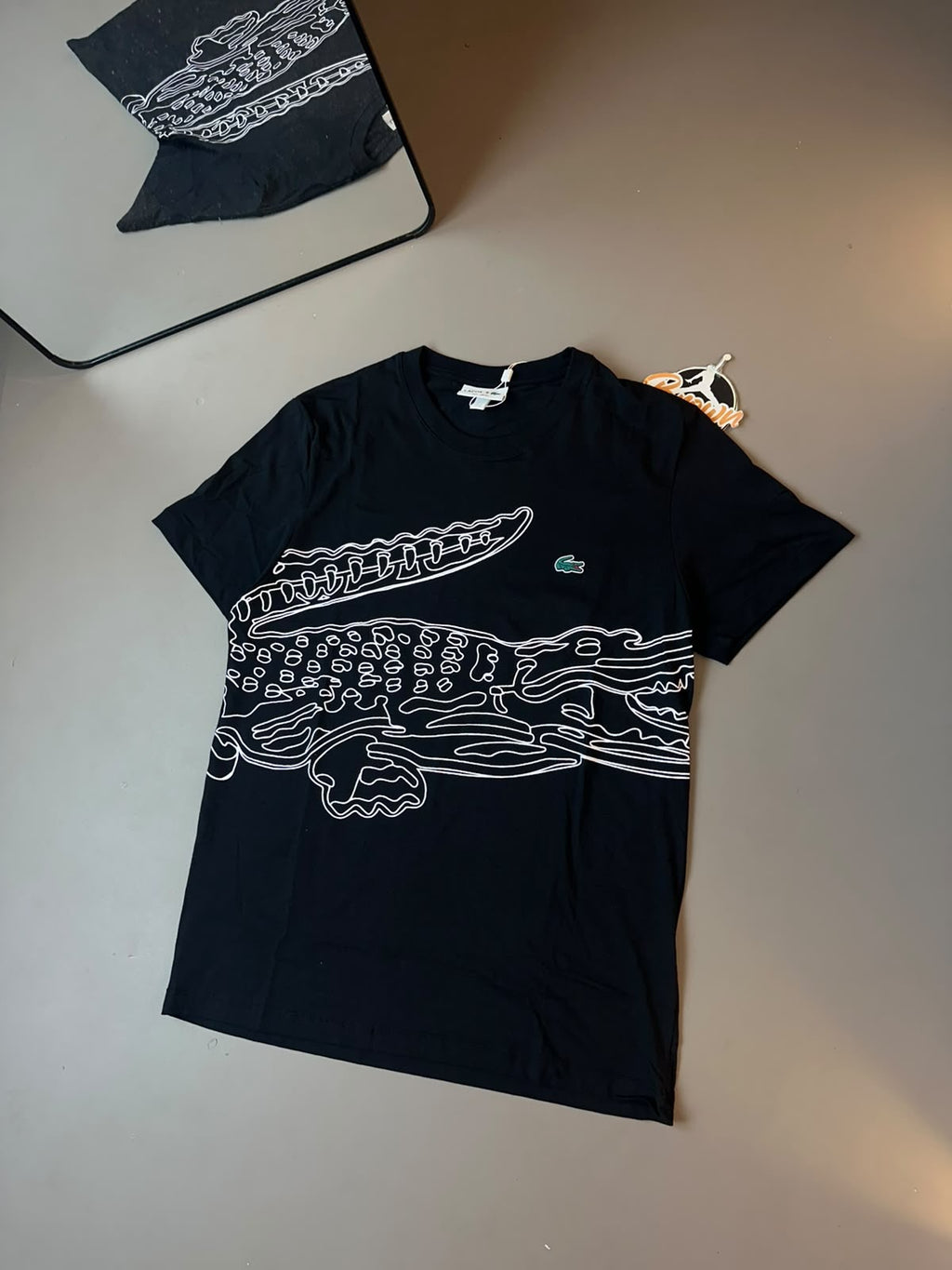CAMISETA LACOSTE SPORT CROCODILO - PRETA