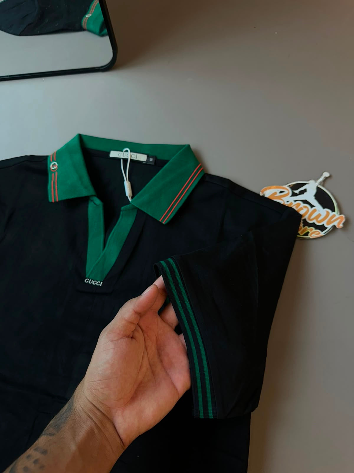 POLO GUCCI IMPORTADA - PRETA