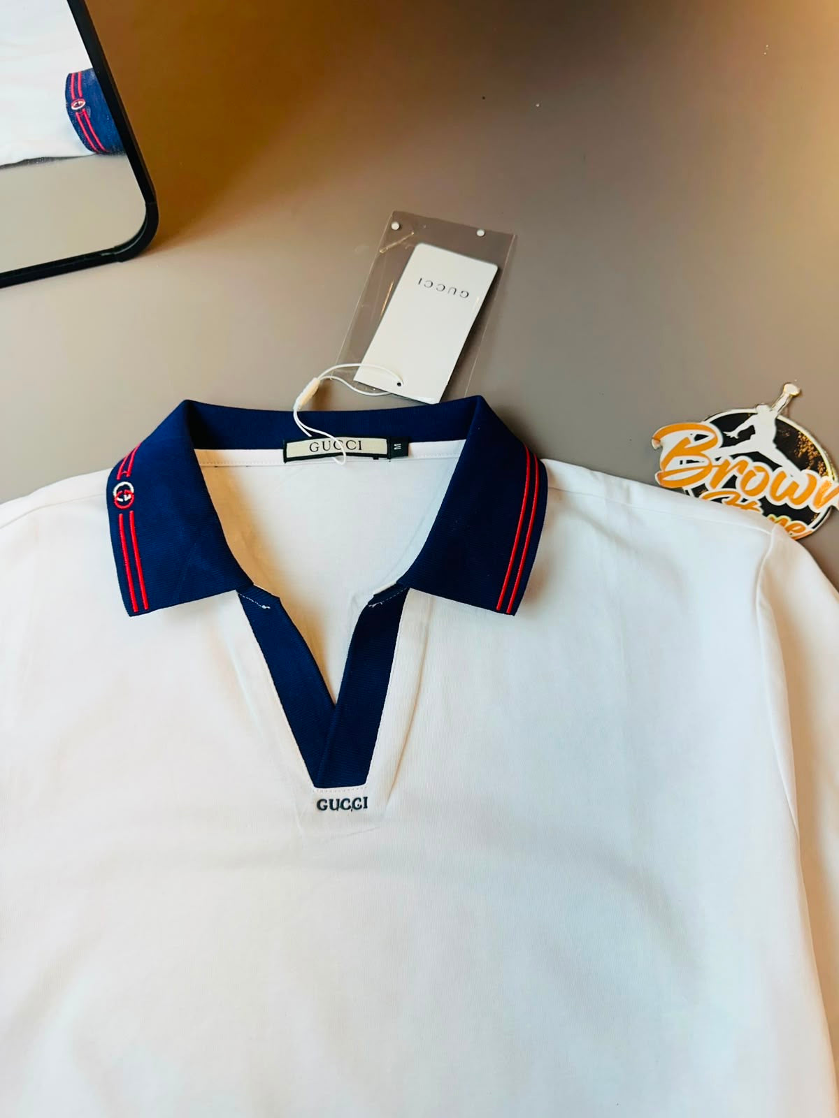 POLO GUCCI IMPORTADA - BRANCA
