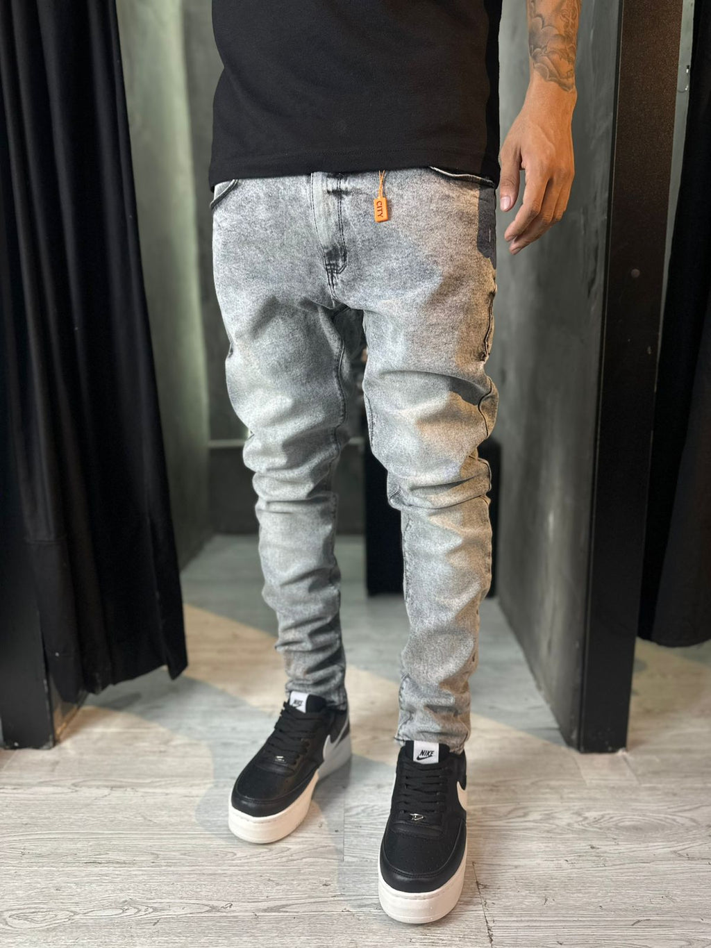 CALÇA JOGADOR CINZA DENIM