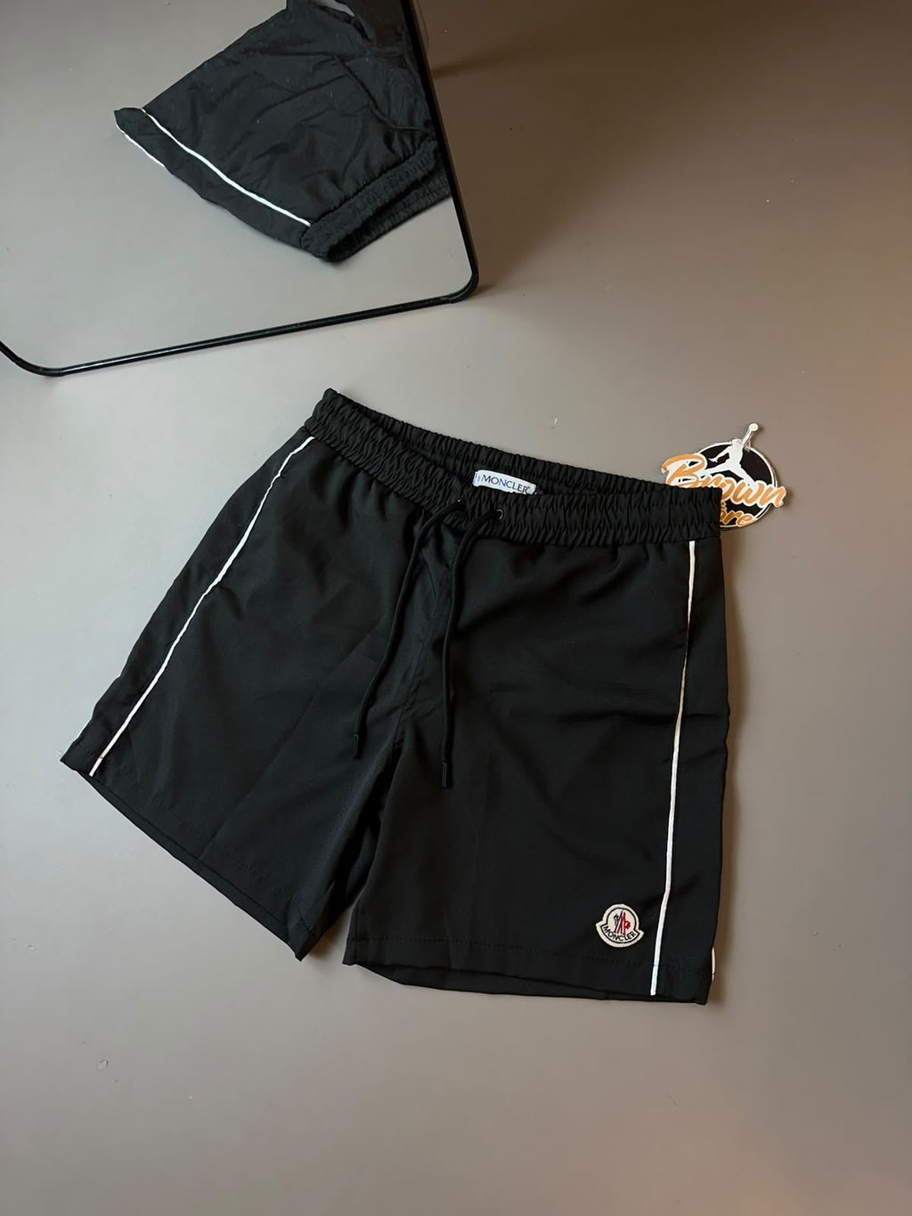 BERMA MONCLER FAIXA - PRETA