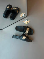 CHINELO GUCCI PLATAFORMA CG