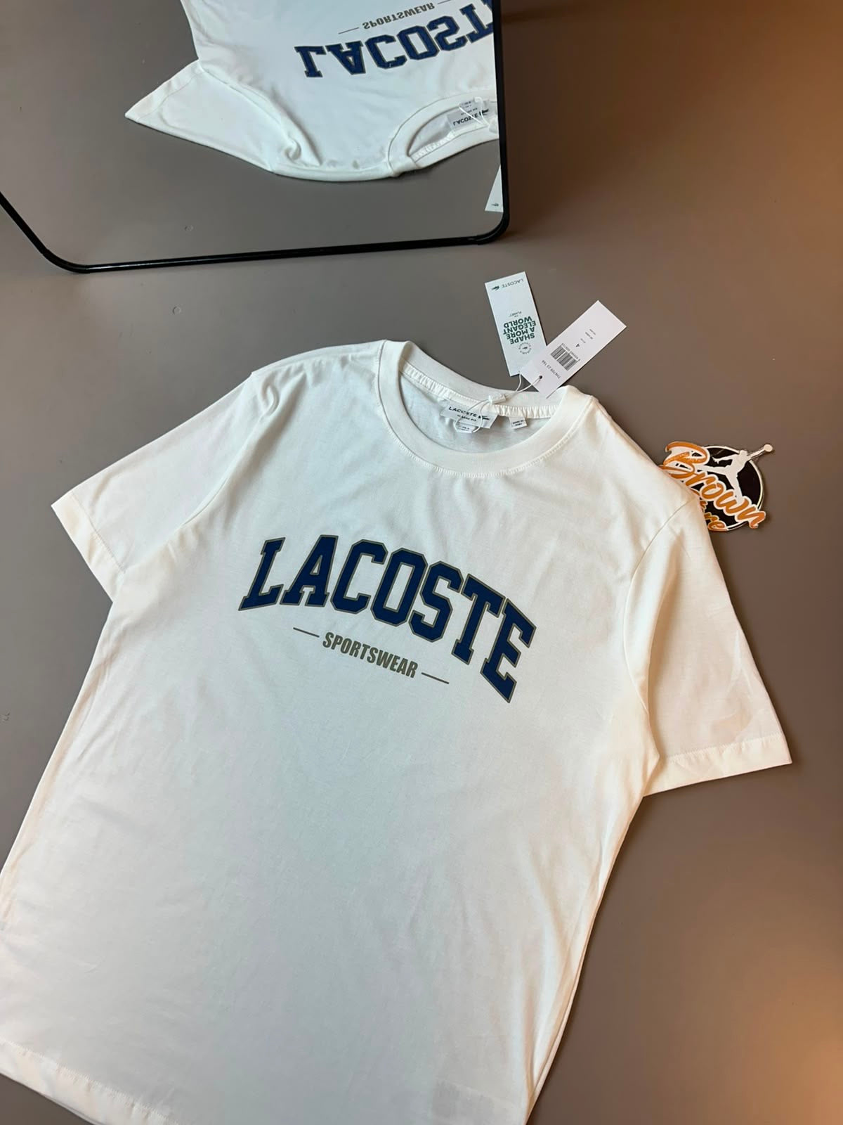 CAMISETA LACOSTE SPORTSWEAR BRANCA
