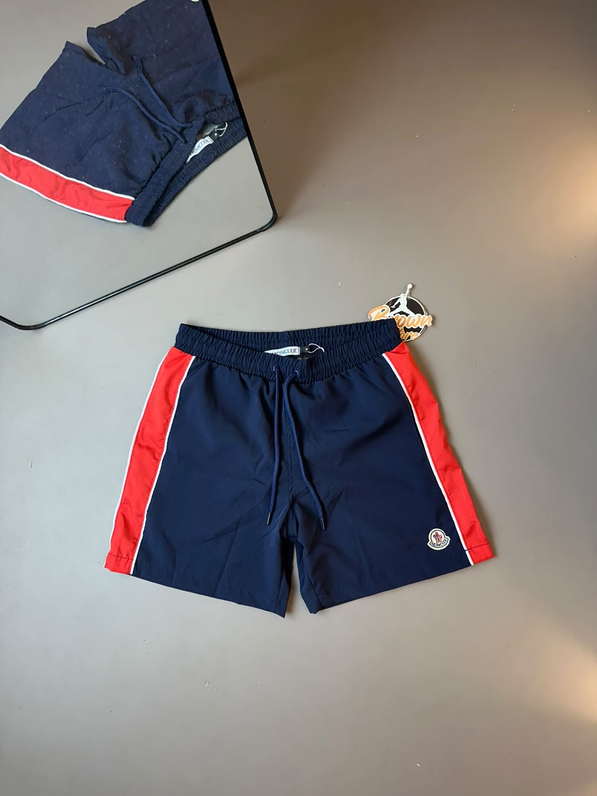 BERMA MONCLER FAIXA - AZUL