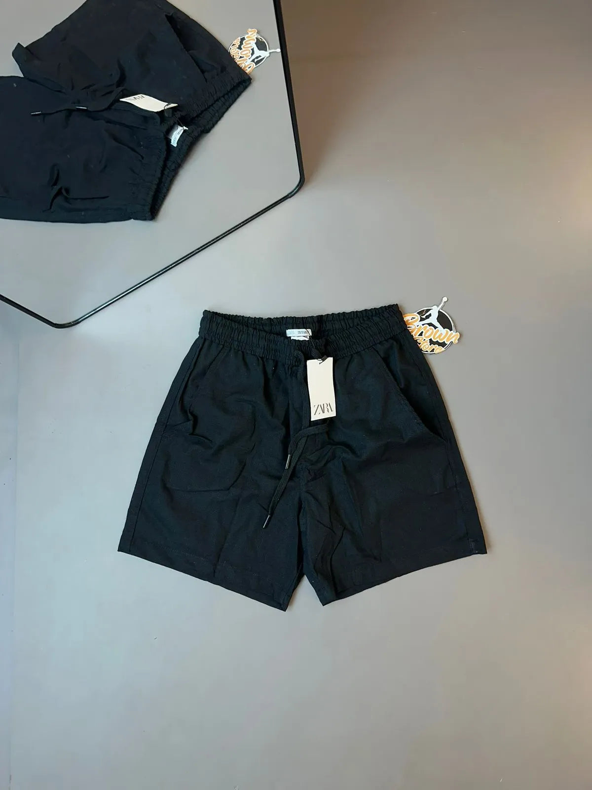 BERMA ZARA LINHO - PRETO