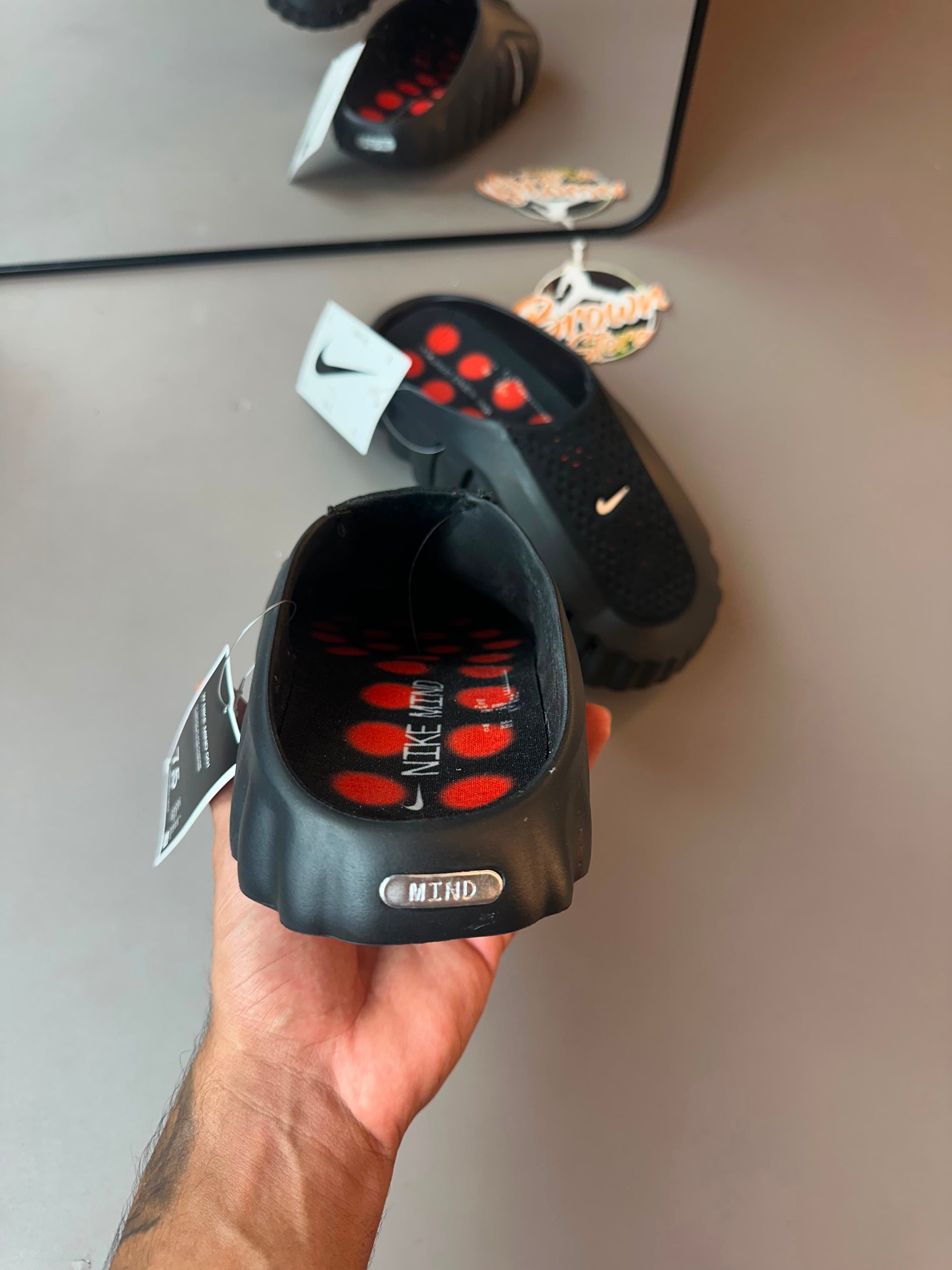 CHINELO SLIDE NIKE MIND 001 - PRETO