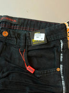 BERMA JOGADOR JEANS - PRETO
