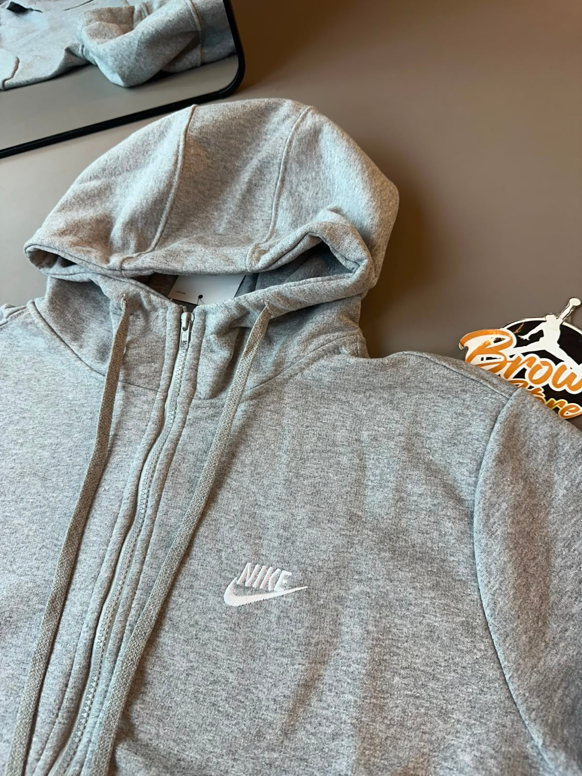 JAQUETA NIKE CLUB MOLETOM