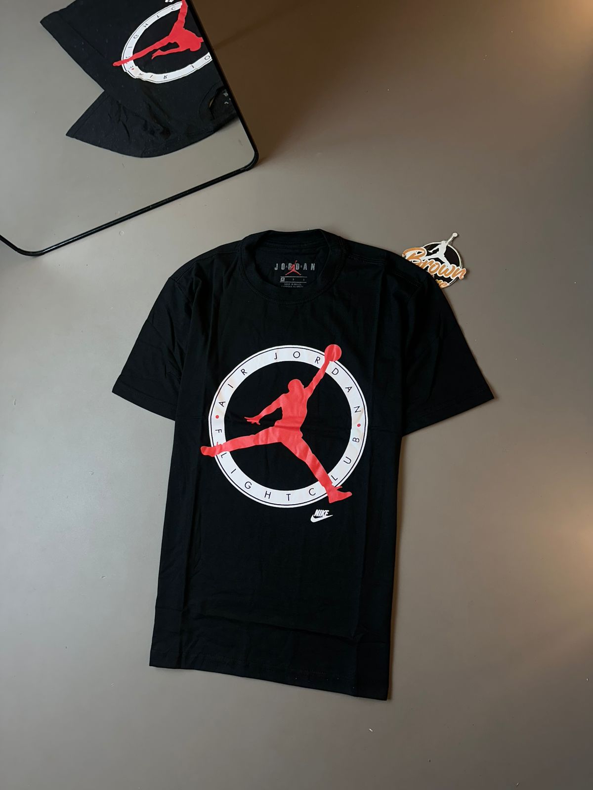 CAMISETA JORDAN FLIGHT JORDAN - PRETA