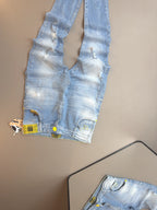CALÇA JOGADOR JEANS CLARO