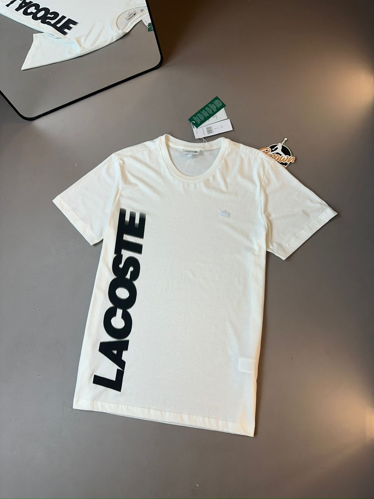 CAMISETA LACOSTE SPORT LETREIRO