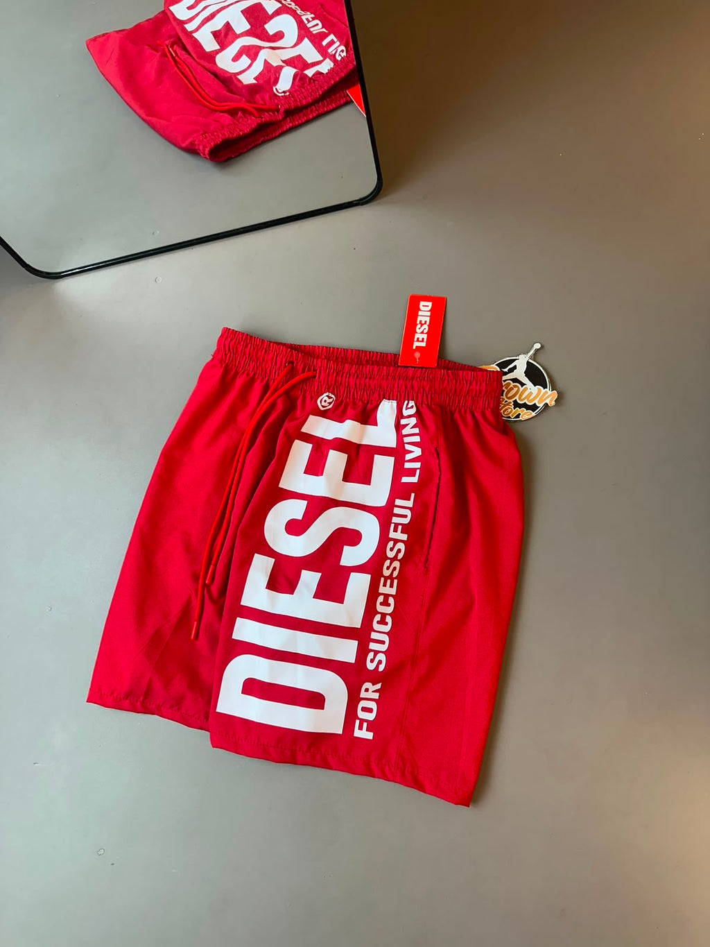 BERMA DIESEL FULL LETREIRO - VERMELHO