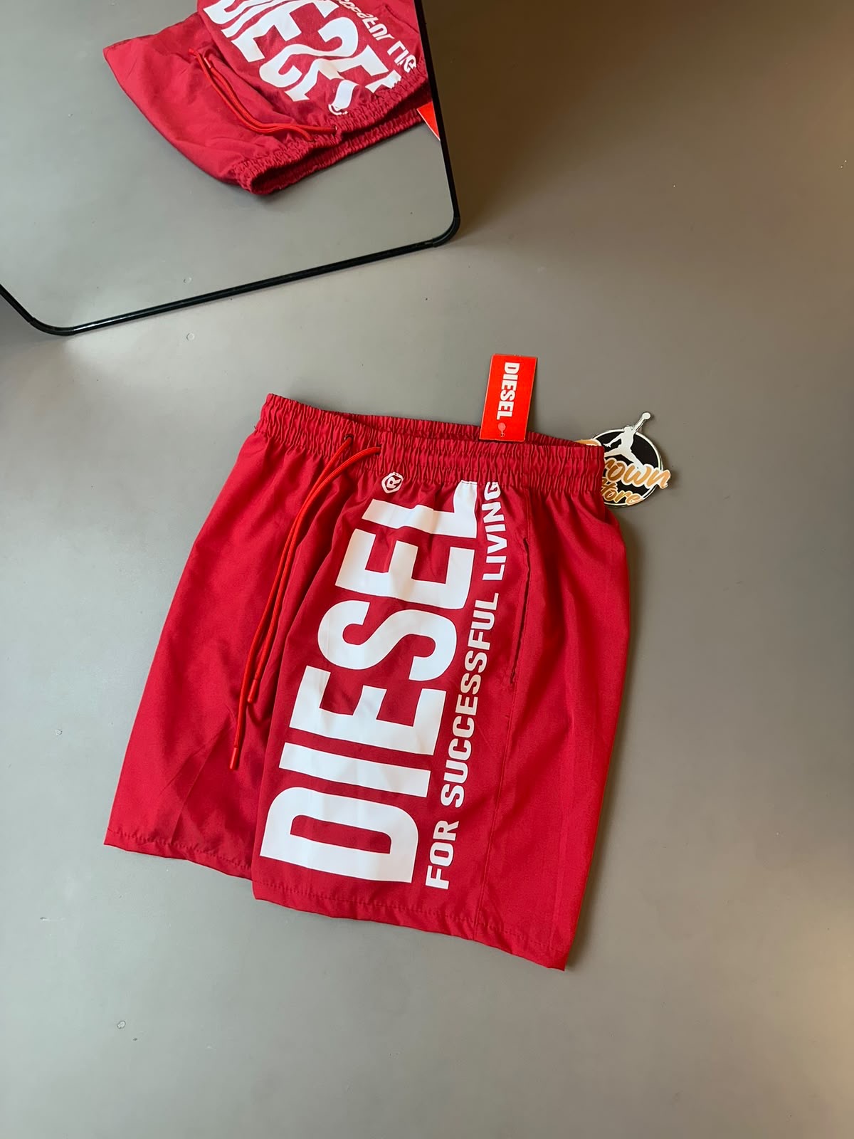 BERMA DIESEL FULL LETREIRO - VERMELHO