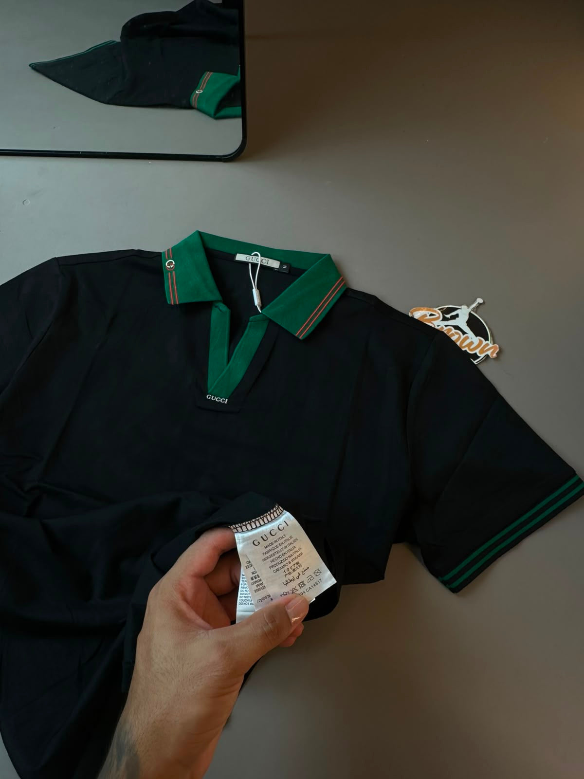 POLO GUCCI IMPORTADA - PRETA